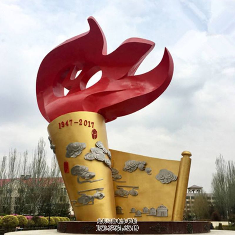 大型商场火苗雕塑 仿真景观雕塑 镜面火焰头雕塑 大型商场火苗雕塑 仿真景观雕塑 镜面火焰头雕塑